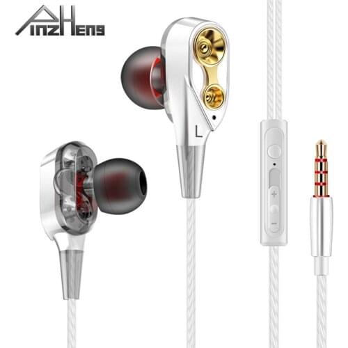 PINZHENG Hifi Devices Earbuds Bass In Ear Earphone For Phone Gaming Headphones Sport Headset Earphones With Microphone