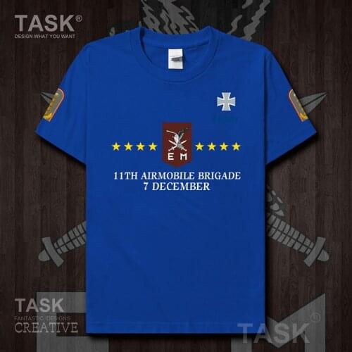 German forces DEU 11th German AirMobile Brigade clothes Short sleeve new Tops t shirt mens Casual Print country sports Fashion