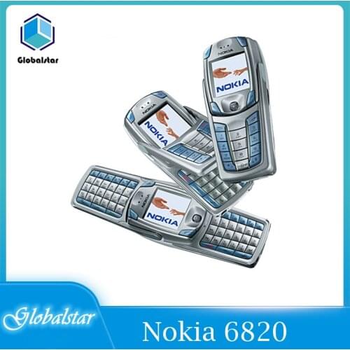 Nokia 6820 refurbished Original Unlocked Rotatable Nokia 6820 Mobile Phone 1.6 inch 2G With Bluetooth phone Free Shipping
