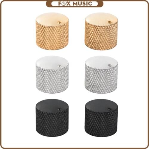 Guitar Volume And Tone Controls Cap Metal Guitar Volume Control Switch Guitar Parts Accessories