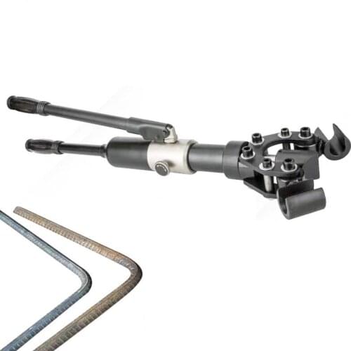 Manual hydraulic steel bending machine electric handhold rebar round steel handhold bending machine bending hoop small