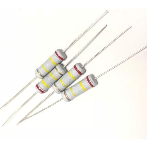 2W 5% Carbon film resistor Color ring resistor DIP 0R1 0R22 0R3 0.1R 0.22R 0.3R