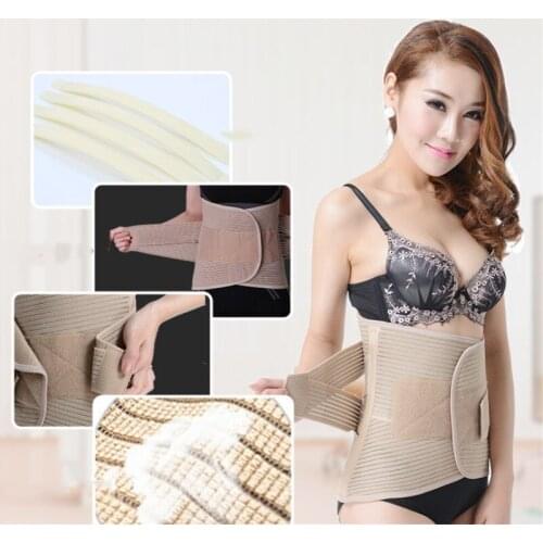 Shrink Belly Postpartum Belly Wrap Postnatal Belly Band to Slim and Support After Pregnancy Posture Waist Lumbar Support B18