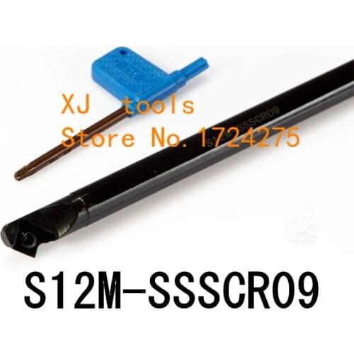 S12M--SSSCR09/S12M-SSSCL09 internal turning Lather Tool,boring bar,SSSCR/SSSCL CNC Cutting Tool Holder for SCMT09T304/08 Inserts