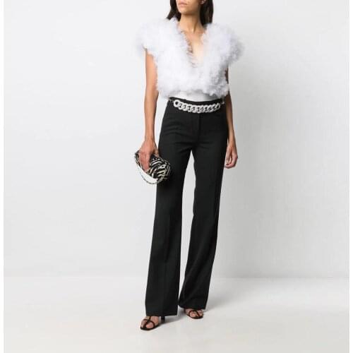 Ropa De Mujer 2021 White Ruffles Tulle Short Women Bodysuit Mesh Women Jumpsuit Fashion Lady Outfit Double V-neck