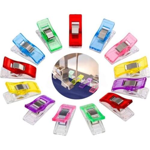 1/10 pcsTape Bias Maker DIY Job Foot Case Supplies Plastic Clip Hemming Sewing Tools Sewing Accessories Fabric Clover Mar