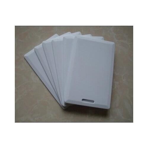 10pcs/lot 125KHz rfid T5577 Thick Card Access Control System card RFID Card rewritable