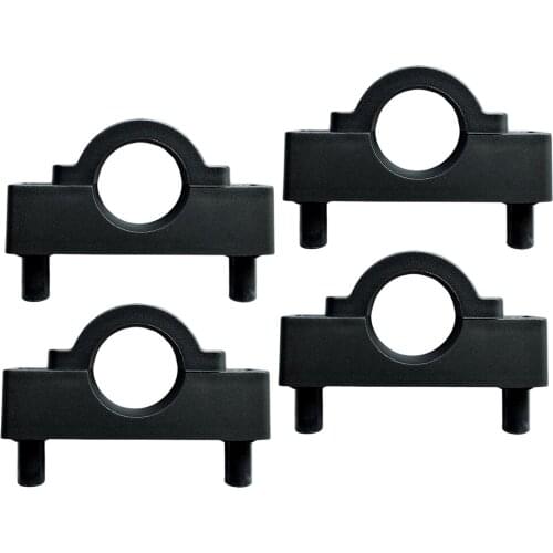 4pcs Fishing Boat Kayak Motor Mounting Bracket Holder Float Pole Clamp Clip