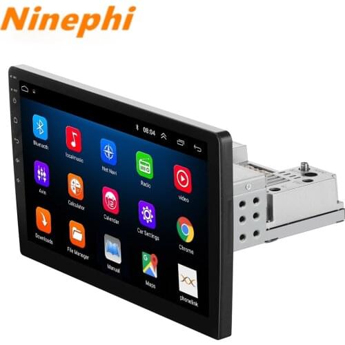 AUTO radios MP4 10.1" 1din GPS Navigation Autoradio Multimedia DVD-Player BT WIFI Mirror Link Universal 4core ,1g+16g FM AI BOX