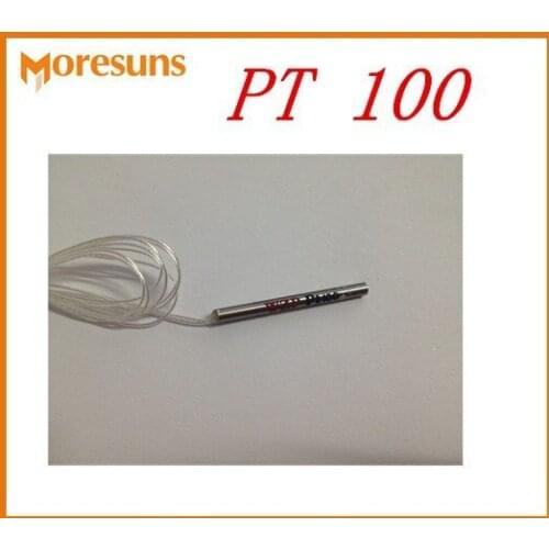 Free ship 10pcs/lot with Chinese Brand chip Sensor diameter:dia3*35mm cable length 1m PT100 temperature sensor