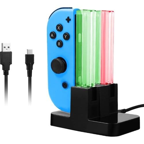 Nintend Accessories Charging Dock Joy-con Controller Joystick Charger Stand Holder For Nintendo Switch NS Joycon Joystick