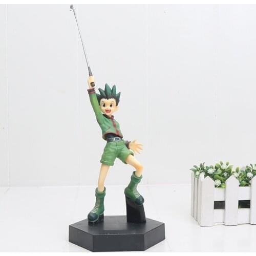 Anime Hunter X Hunter Figure Gon Freecss Killua Zoldyck PVC Action Figure Collectible Toys 20cm