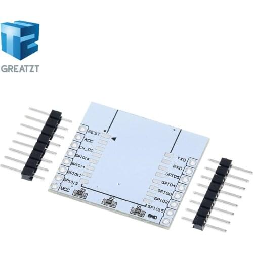 GREATZT 1PCS /LOT ESP8266 serial WIFI module adapter plate Applies to ESP-07, ESP-08, ESP-12E