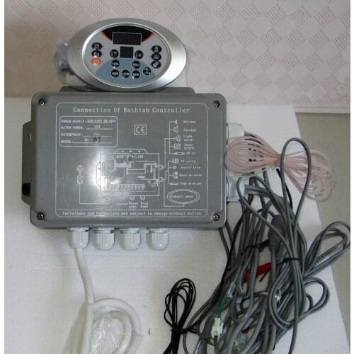 Chinese bathtub controller Pack System KL-819 Fit china tub