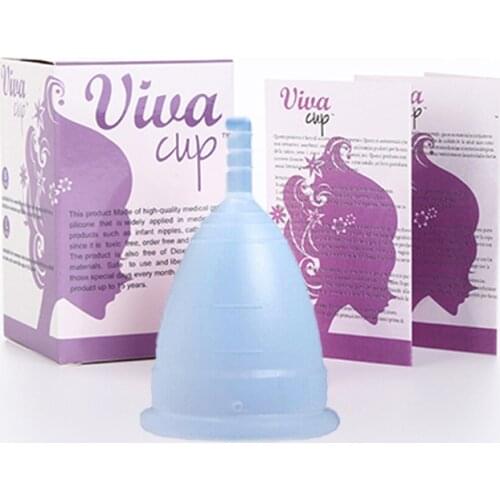 Hot selling 1 pcs Silicon cup Medical Grade Silicone Menstrual Cup for Women Feminine Hygine Product Health Care Anner Cup