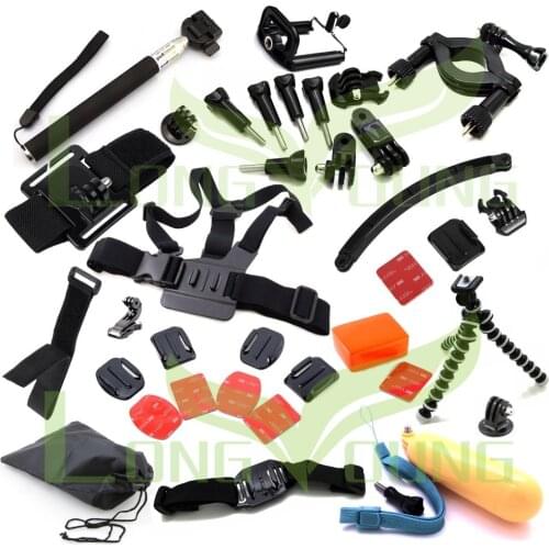 Ms.L.Meilyadigital for Go pro full mount Chest Wrist Tripod Adapter Monopod Floaty for gopro 5 hero4 /hero3+/3 sjcam