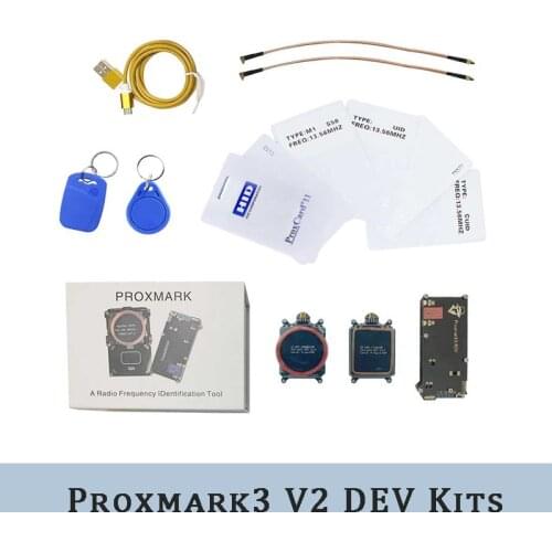 NEW Proxmark3 V2 DEV Kits RFID Cloner Duplicator Reader Writer UID T5577 NFC Copier Proxmark 3 Clone Crack