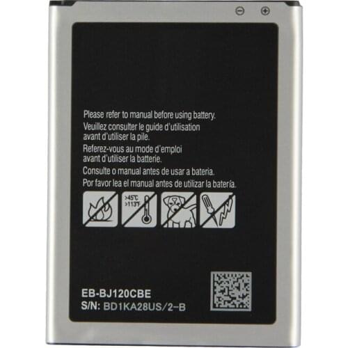 Original EB-BJ120CBE Battery For Samsung Galaxy Express 3 J1 2016 J120 SM-J120A J120h J120ds SM-J120F J120A 2050mAh