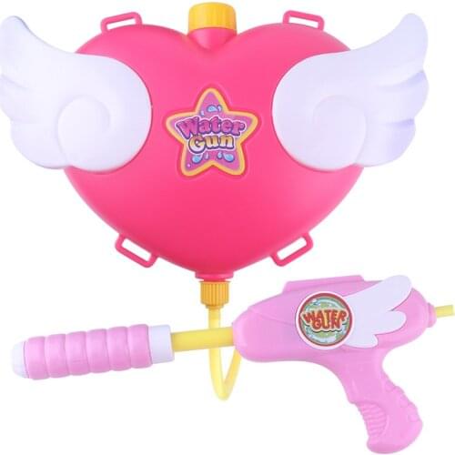 2100 mL Summer Blaster squirt gun Pressure Backpack Water Gun Kids Playing Water Pool Outdoor Beach Toys for girls