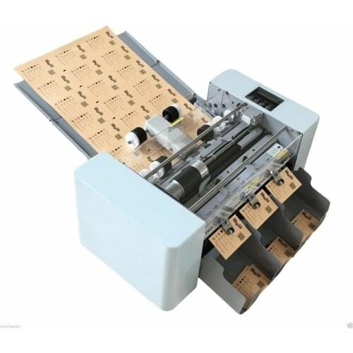 Full-auto A3 Card Cutter, Name Card Slitter, Business Card Cutting Machine 220V High quality NE