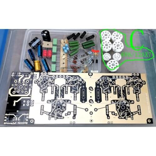 Latest arrival (A46) American Classic Dalibao 6V6/EL84/10W Low Power Tube Amplifier DIY Kit/ use 6V6/6P6P/EL84/6P14