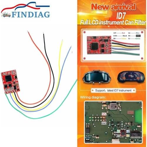 Mileage for BMW G Chassis 2016-2021 Year Can Filter ID7 Full LCD Instrument 7Series/X5/X7 3 Series 5 Series/X3/X4/X6