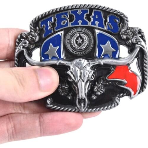 DIY Belt Buckle American West Cowboy Belt Buckle Cow Head Belt Accessories Texas Style Belt Cowboy Cowgirl Boucle