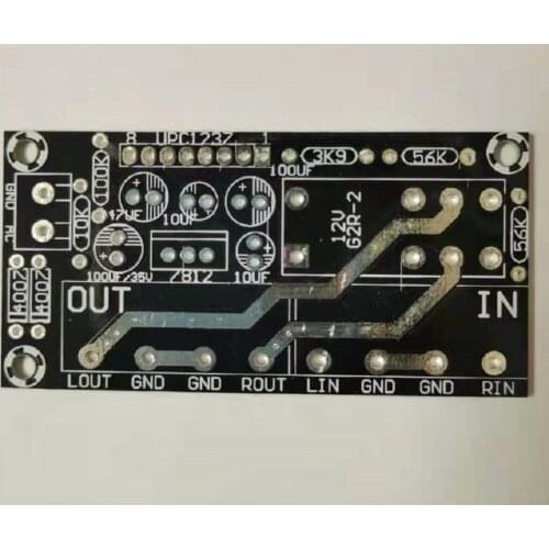 10pcs a pack UPC1237 loudspeaker protective PCB empty board