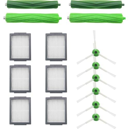 Roller brush Filter Side brush Kits for iRobot Roomba i7 i7+ / i7 Plus E5 E6 E7 Vacuum Cleaner Robot Parts