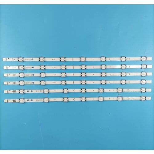 New original 7LED 460mm LED backlight strip for Toshiba 49U5766DB VESTEL 49 UHD DRT VNB A B type VES490QNDL-2D-U11