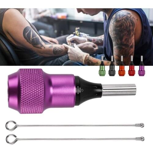 New Professional CNC Liner Shade Alloy Tattoo Machine Grip Tube Body Tattoo Tool Bar Handle Accessories Fashion Body Art Tattoos
