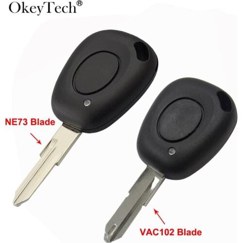 Transponder 1 Button Car Key Shell Fit For Renault Kangoo Trafic Laguna Megane Scenic 1 2 3 Espace Clio Scenic BN IR Remote Case