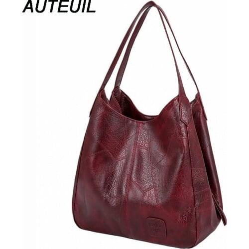 AUTEUIL Vintage Women Hand Bag Designers Luxury Handbags Women Shoulder Bags Female Top-handle Bags Fashion Brand Handbags