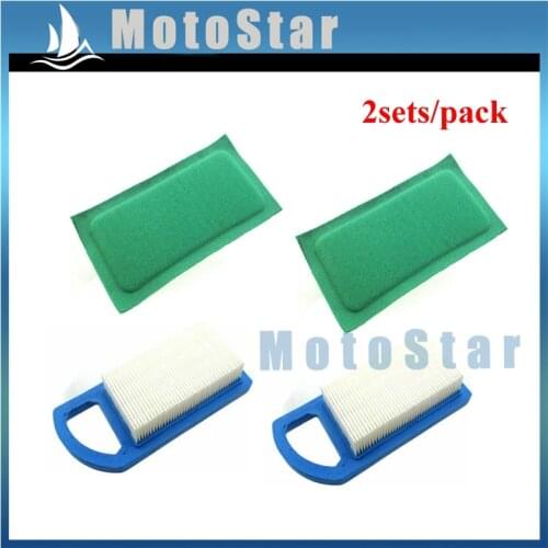 Air Filter For Briggs & Stratton 21A902 21A907 21A977 21B902 21B906 21B907 21B972 21B976 21B977 10 HP Overhead Valve Engines