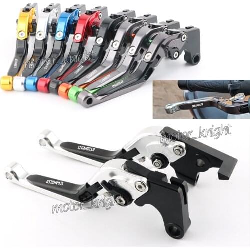 For DUCATI Scrambler(all except Cafe Racer/desert sled) 2015 2016 2017 CNC Extendable Foldable Motorcycle brake Clutch Levers