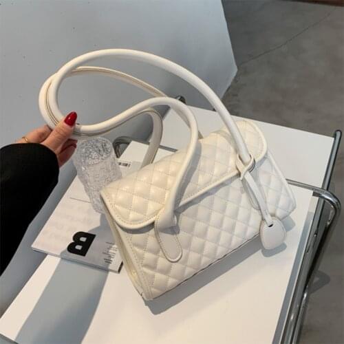 Brand Design Luxury Shoulder Bag Women Simple PU Leather Underarm Big Bag Female Solid Color Fashion Shopping Handbag