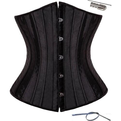 Hot Sale Waist Cincher Corset Outfit Wearing Costumes Slimming Waist Corests With 26 Spiral Steel Bone For Weight Loss 9075
