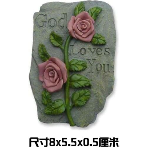 1 Pcs Multifunction Resin Jesus Cross Refrigerators Sticker Christmas Halloween Home Decor Kitchen Decoration Accessories