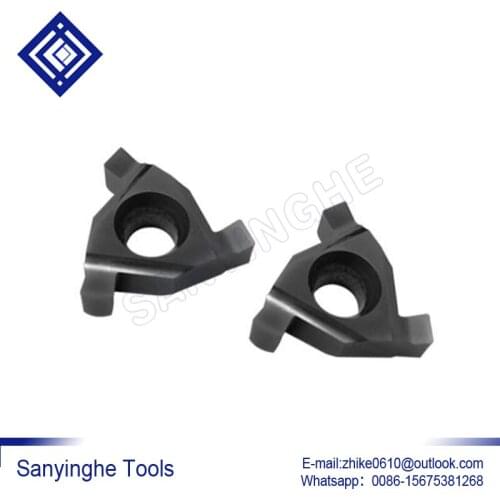 Free shipping high quality 10pcs/lots 16NRIR100 16NRIR120 16NRIR130 16NRIR150 cnc carbide parting & grooving inserts