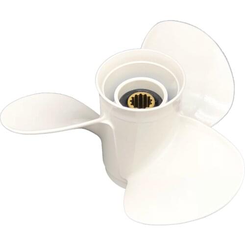 11 5/8x11 - G For yamaha 40HP 50HP propellers outboard motor propellers outboard motor 13 tooth spline Thru Hub Exhaust