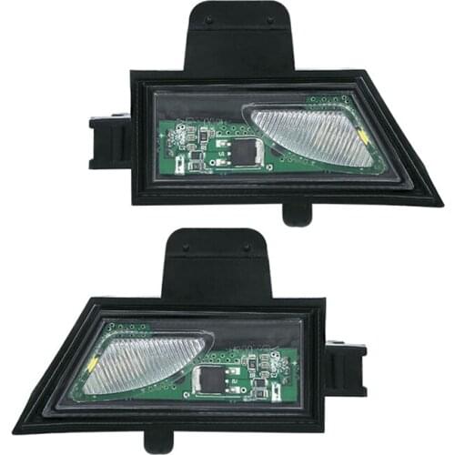 2Pcs LED Under Side Mirror Light Puddle Lamps For VW Golf 7 2015-up Golf MK6 GTI MK7 GTI R20