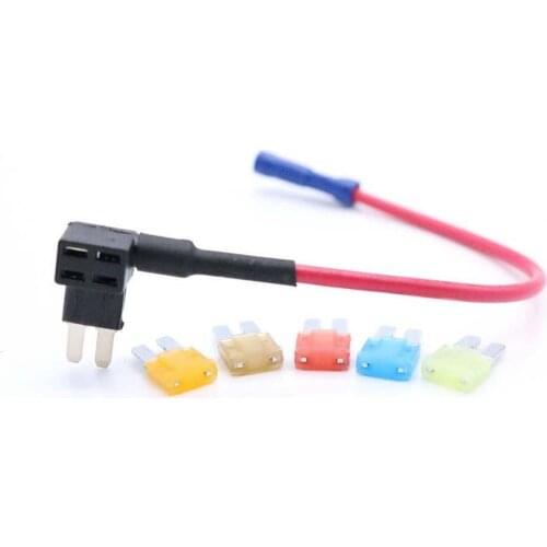 70% HOT SALES!!! 5Pcs Automotive Add A Circuit Blade Style In-line Fuse Holder Set for ATR MICRO2