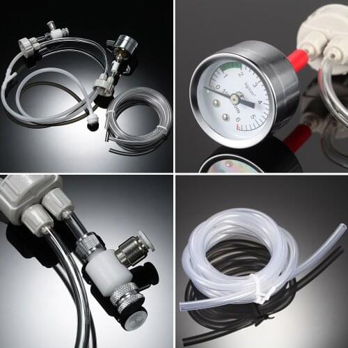 Aquarium DIY CO2 Generator System Kit with Pressure Air Flow Adjustment Water Plant Fish Tank CO2 Equipment Aquarium Accessory