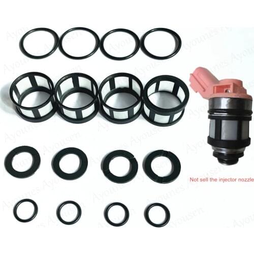 Free Shipping Wholesale For Nissan D21 Fuel Injector Repair Kits For Parts 16600-9S200 16600-88G10 JS23-4 JS20-1 (AY-RK506)