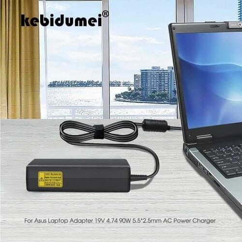 90W 5.5*2.5mm AC Replacement Adapter Power Charger For ASUS F81SE F9 X80N F8Tr X81SE F3 19V 4.74A Laptop Adapter Power supply