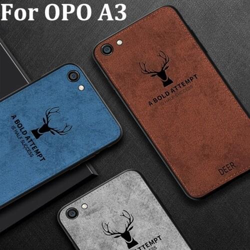 For OPPO A3 Case Soft phone case For OPPO A3 Cases Protection Back Cover OPPOA3 Cloth + TPU phone case For OPPO PADM00 Shell