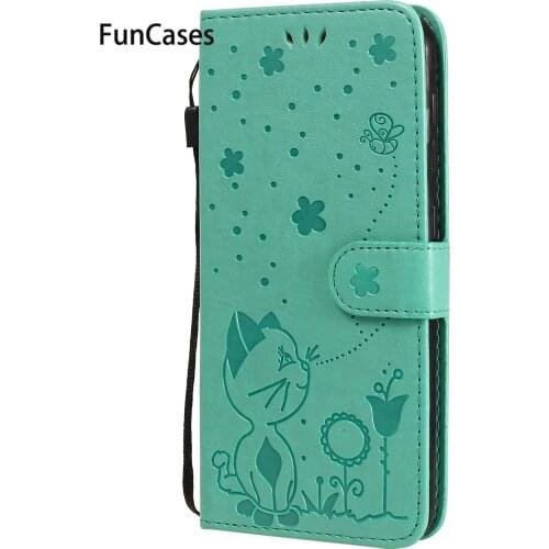 Butterfly Cell Cases For coque Samsung M10 Case Mobile Phone PU Leather Wallet Book Pouch Cover Galaxy armor A10 Caso Galasy