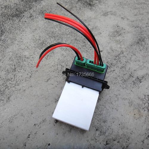 For Renault Megane Scenic Clio Citroen PEUGEOT 207 607 6441 L2 6441L2 7701207718 Air Conditioning blower Resistor+Connector Wire