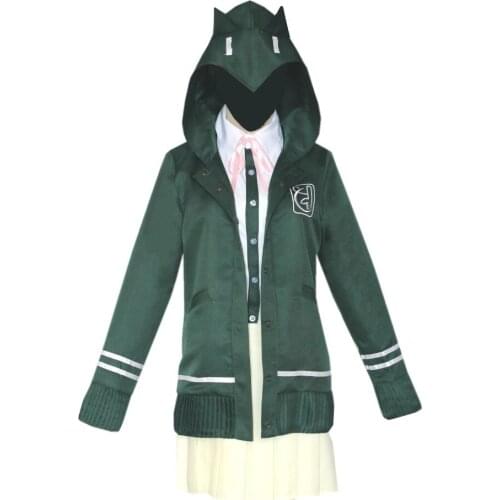 Danganronpa Nanami ChiaKi Cosplay Costume Suit Adult Coat Jacket Top Short Skirt Set Clothing