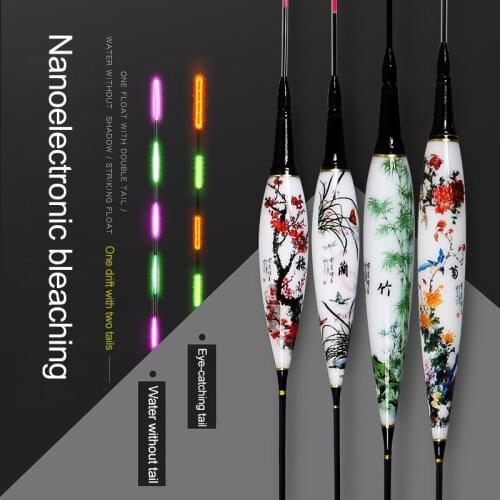 Lawaia Fishing Floats Fishing Accessory Electronic Nano Floating Water Without Shadow Bright High Sensitive Light Night Fishing